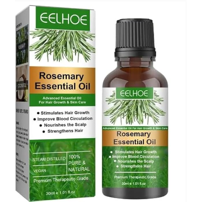 eelhoe-Elho Rosemary & Coconut Hair Care Oil 30ml - Image 1